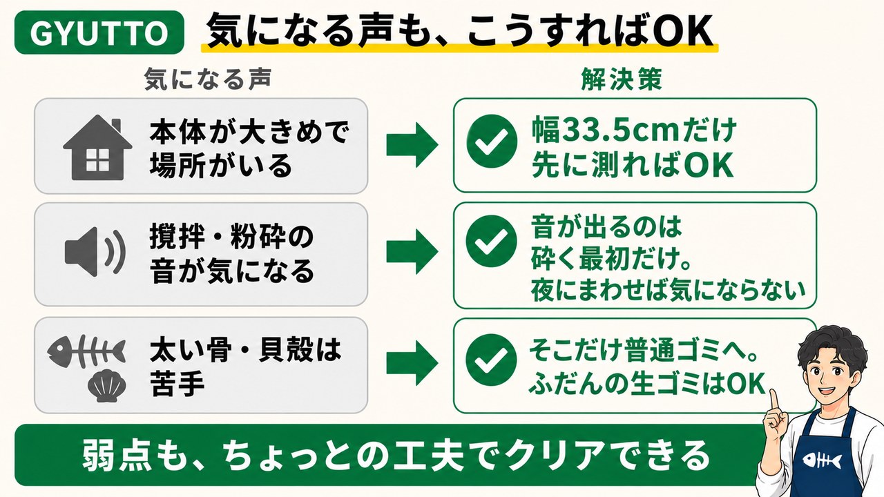 気になる声へのフォロー図解