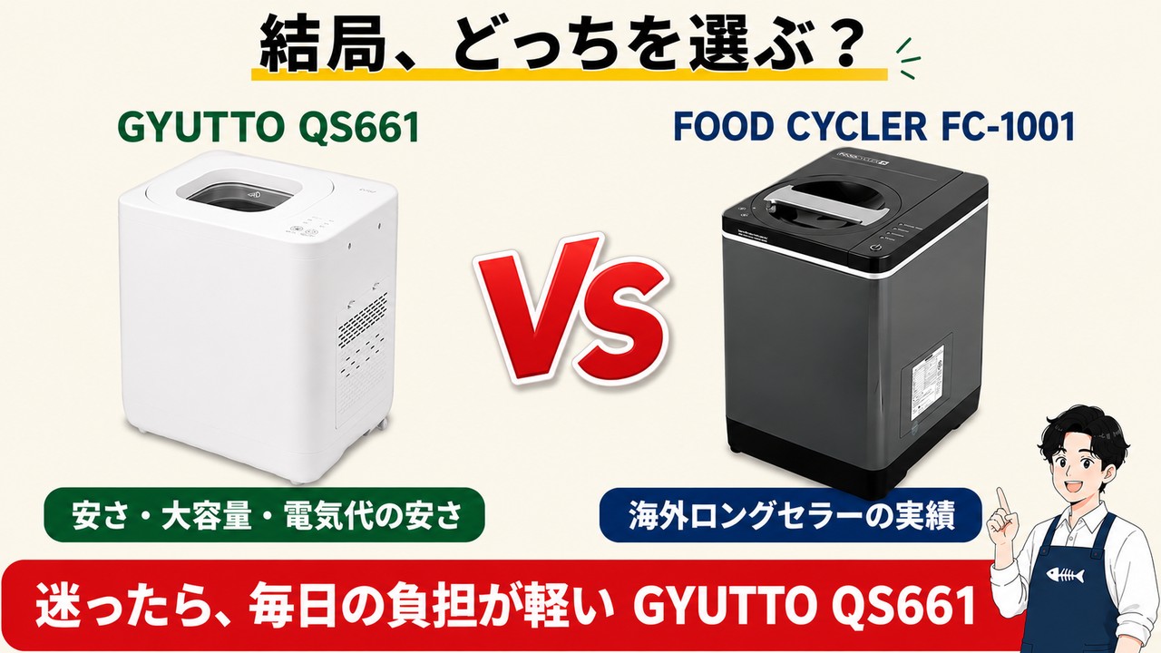 まとめ 迷ったらGYUTTO QS661