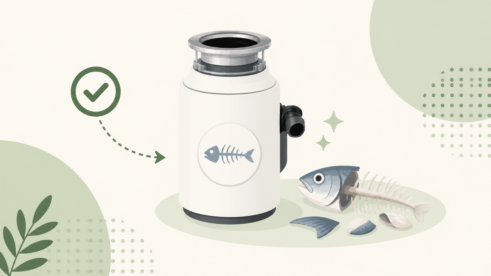 魚の骨・アラ対応の生ごみ処理機イメージ