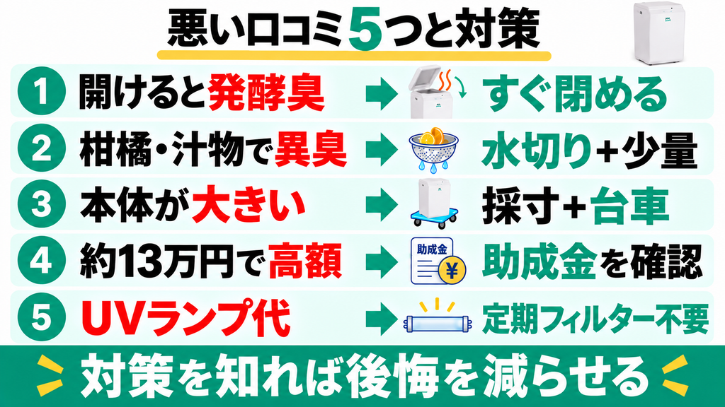 ナクスルの悪い口コミ5つと対策