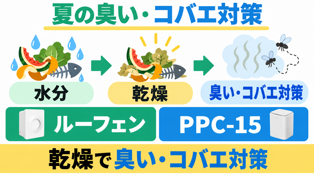 FAQ③ 夏の臭い・コバエに効く？