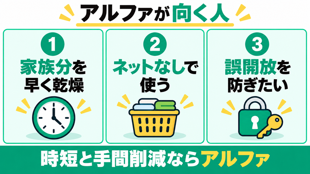 パリパリキュー アルファ PPC-51がおすすめな人