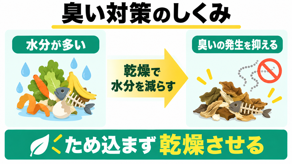 夏場のコバエ・臭い対策になる？