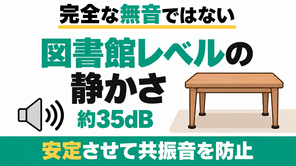 完全な無音ではなく炊飯器程度の稼働音が気になる