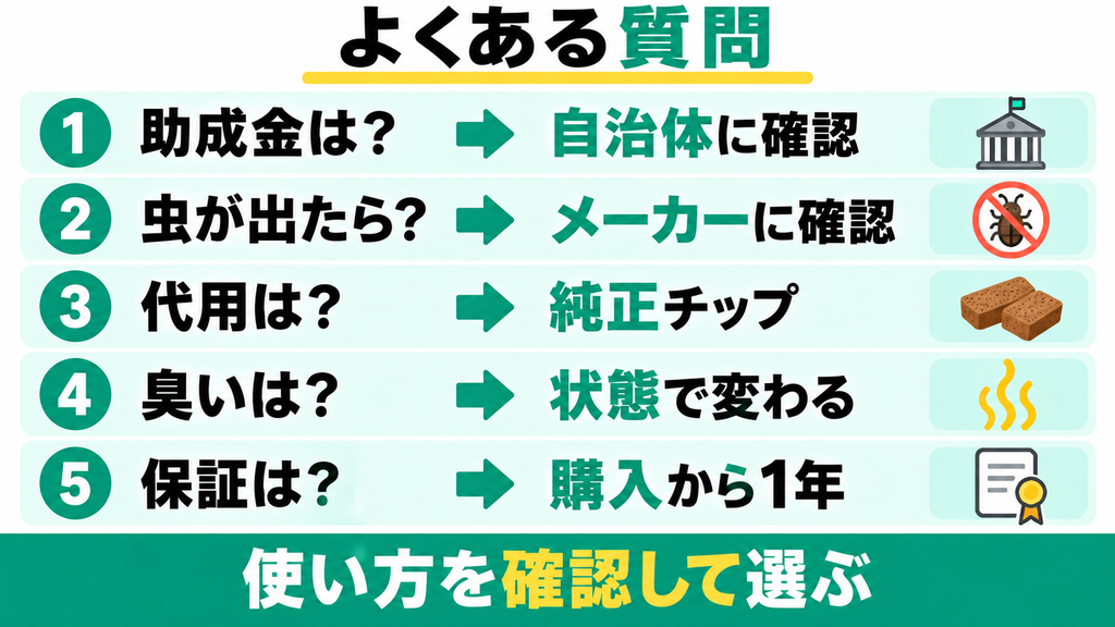 自然にカエルSのよくある質問