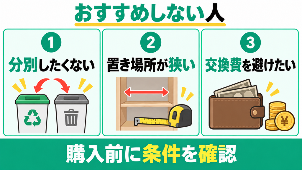フードサイクラー FC-1001をおすすめしない人
