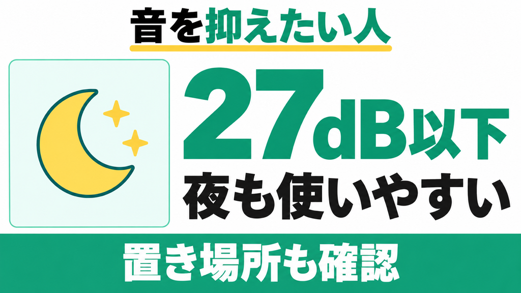 稼働音や室内の悪臭を気にせず狭いワンルームに設置したい人